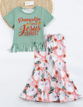 Pumpkin Spice Jesus Christ-2PC Girl